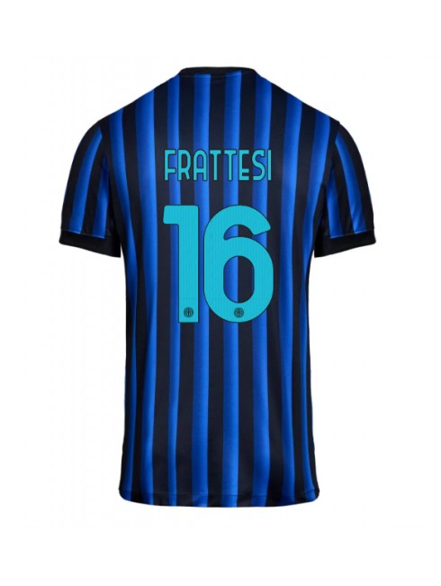 Inter Milan Davide Frattesi #16 Replika Hemmakläder 2025-26 Kortärmad Inter Milan Davide Frattesi #16 Replika Hemmakläder 2025-26 Kortärmad